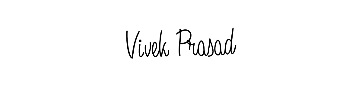 Also we have Vivek Prasad name is the best signature style. Create professional handwritten signature collection using Angelique-Rose-font-FFP autograph style. Vivek Prasad signature style 5 images and pictures png