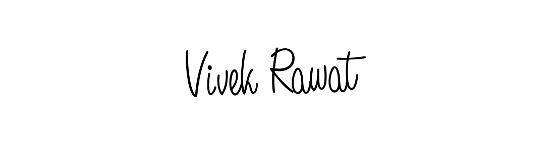 How to make Vivek Rawat signature? Angelique-Rose-font-FFP is a professional autograph style. Create handwritten signature for Vivek Rawat name. Vivek Rawat signature style 5 images and pictures png
