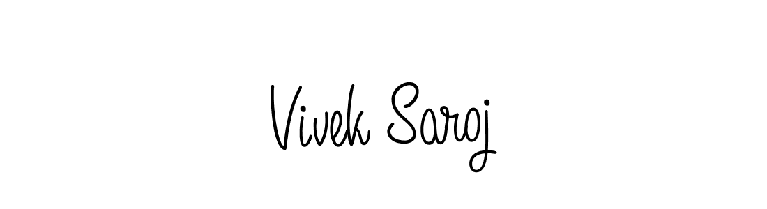 You can use this online signature creator to create a handwritten signature for the name Vivek Saroj. This is the best online autograph maker. Vivek Saroj signature style 5 images and pictures png