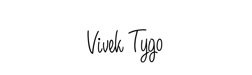 Best and Professional Signature Style for Vivek Tygo. Angelique-Rose-font-FFP Best Signature Style Collection. Vivek Tygo signature style 5 images and pictures png