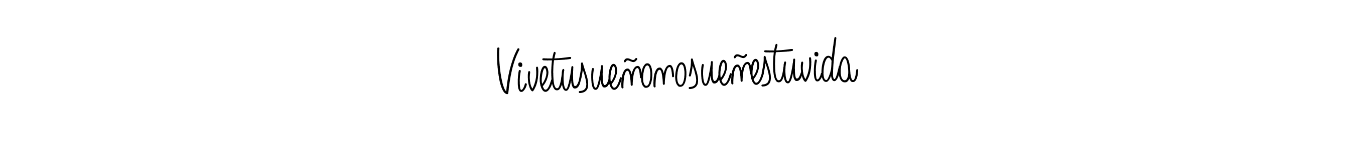 Similarly Angelique-Rose-font-FFP is the best handwritten signature design. Signature creator online .You can use it as an online autograph creator for name Vivetusueñonosueñestuvida. Vivetusueñonosueñestuvida signature style 5 images and pictures png