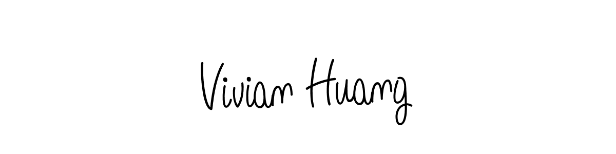 Also we have Vivian Huang name is the best signature style. Create professional handwritten signature collection using Angelique-Rose-font-FFP autograph style. Vivian Huang signature style 5 images and pictures png