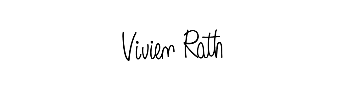 Create a beautiful signature design for name Vivien Rath. With this signature (Angelique-Rose-font-FFP) fonts, you can make a handwritten signature for free. Vivien Rath signature style 5 images and pictures png