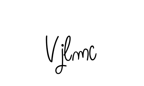 Vjlmc stylish signature style. Best Handwritten Sign (Angelique-Rose-font-FFP) for my name. Handwritten Signature Collection Ideas for my name Vjlmc. Vjlmc signature style 5 images and pictures png