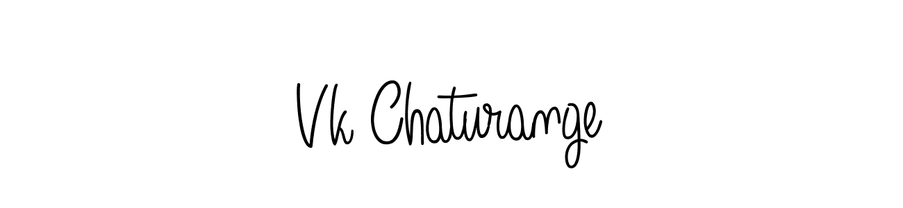 Check out images of Autograph of Vk Chaturange name. Actor Vk Chaturange Signature Style. Angelique-Rose-font-FFP is a professional sign style online. Vk Chaturange signature style 5 images and pictures png