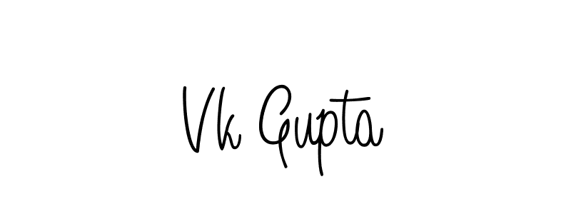 It looks lik you need a new signature style for name Vk Gupta. Design unique handwritten (Angelique-Rose-font-FFP) signature with our free signature maker in just a few clicks. Vk Gupta signature style 5 images and pictures png