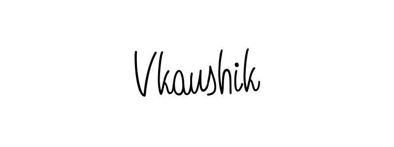 if you are searching for the best signature style for your name Vkaushik. so please give up your signature search. here we have designed multiple signature styles  using Angelique-Rose-font-FFP. Vkaushik signature style 5 images and pictures png