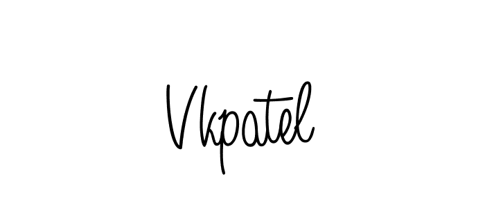 Angelique-Rose-font-FFP is a professional signature style that is perfect for those who want to add a touch of class to their signature. It is also a great choice for those who want to make their signature more unique. Get Vkpatel name to fancy signature for free. Vkpatel signature style 5 images and pictures png