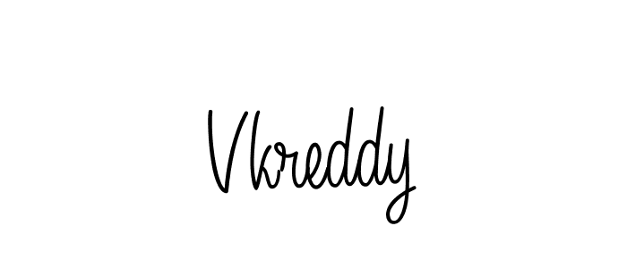 Once you've used our free online signature maker to create your best signature Angelique-Rose-font-FFP style, it's time to enjoy all of the benefits that Vkreddy name signing documents. Vkreddy signature style 5 images and pictures png