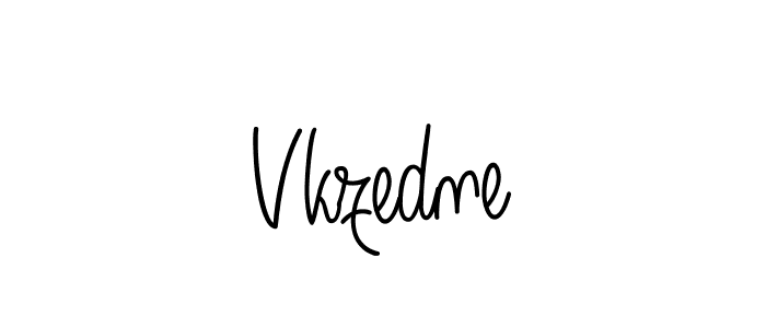 How to make Vkzedne signature? Angelique-Rose-font-FFP is a professional autograph style. Create handwritten signature for Vkzedne name. Vkzedne signature style 5 images and pictures png