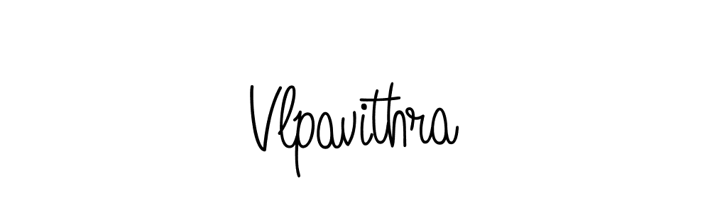 You should practise on your own different ways (Angelique-Rose-font-FFP) to write your name (Vlpavithra) in signature. don't let someone else do it for you. Vlpavithra signature style 5 images and pictures png