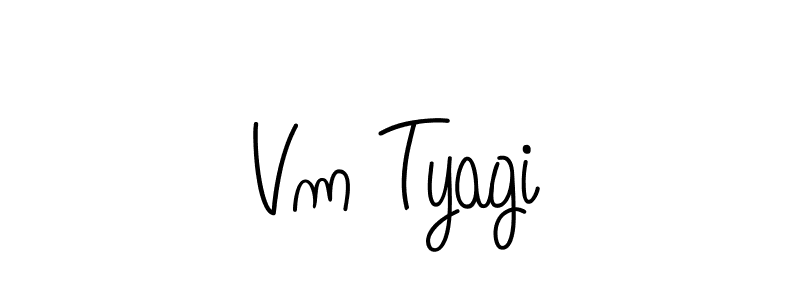 Also You can easily find your signature by using the search form. We will create Vm Tyagi name handwritten signature images for you free of cost using Angelique-Rose-font-FFP sign style. Vm Tyagi signature style 5 images and pictures png