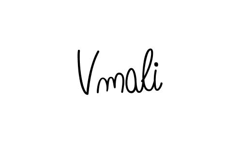 How to make Vmali name signature. Use Angelique-Rose-font-FFP style for creating short signs online. This is the latest handwritten sign. Vmali signature style 5 images and pictures png