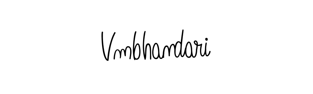 Check out images of Autograph of Vmbhandari name. Actor Vmbhandari Signature Style. Angelique-Rose-font-FFP is a professional sign style online. Vmbhandari signature style 5 images and pictures png