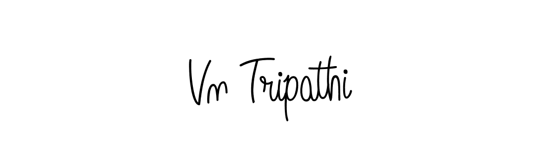 if you are searching for the best signature style for your name Vn Tripathi. so please give up your signature search. here we have designed multiple signature styles  using Angelique-Rose-font-FFP. Vn Tripathi signature style 5 images and pictures png