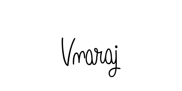 The best way (Angelique-Rose-font-FFP) to make a short signature is to pick only two or three words in your name. The name Vnaraj include a total of six letters. For converting this name. Vnaraj signature style 5 images and pictures png