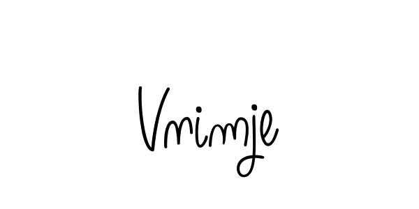 How to make Vnimje signature? Angelique-Rose-font-FFP is a professional autograph style. Create handwritten signature for Vnimje name. Vnimje signature style 5 images and pictures png