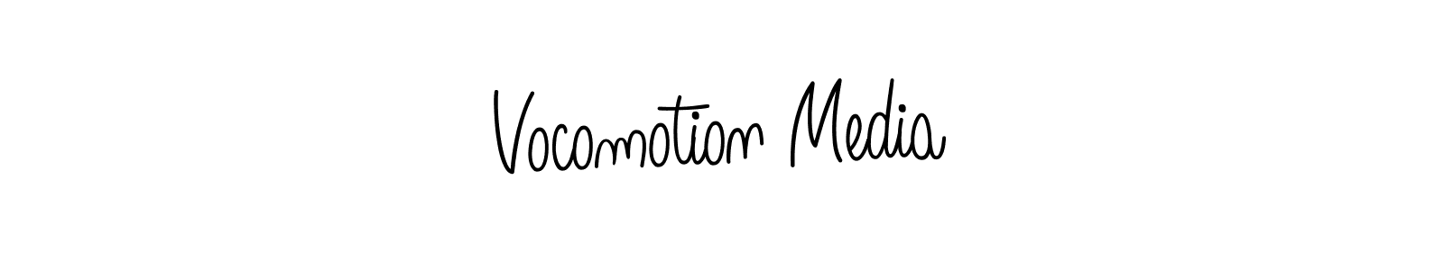 Make a beautiful signature design for name Vocomotion Media. Use this online signature maker to create a handwritten signature for free. Vocomotion Media signature style 5 images and pictures png