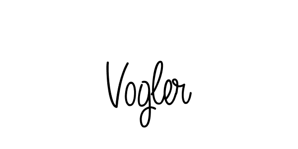 How to Draw Vogler signature style? Angelique-Rose-font-FFP is a latest design signature styles for name Vogler. Vogler signature style 5 images and pictures png