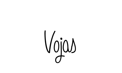Make a beautiful signature design for name Vojas. With this signature (Angelique-Rose-font-FFP) style, you can create a handwritten signature for free. Vojas signature style 5 images and pictures png