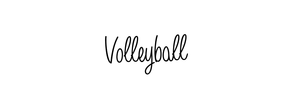 Angelique-Rose-font-FFP is a professional signature style that is perfect for those who want to add a touch of class to their signature. It is also a great choice for those who want to make their signature more unique. Get Volleyball name to fancy signature for free. Volleyball signature style 5 images and pictures png