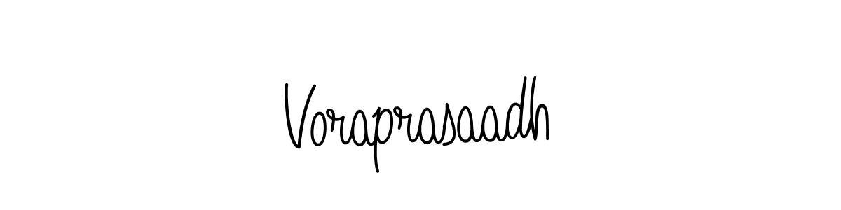 Make a beautiful signature design for name Voraprasaadh. Use this online signature maker to create a handwritten signature for free. Voraprasaadh signature style 5 images and pictures png