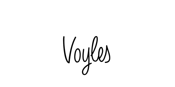 Once you've used our free online signature maker to create your best signature Angelique-Rose-font-FFP style, it's time to enjoy all of the benefits that Voyles name signing documents. Voyles signature style 5 images and pictures png