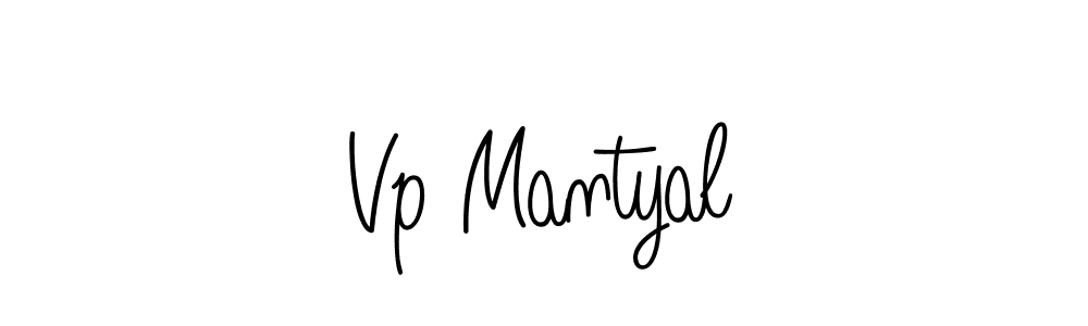 Also we have Vp Mantyal name is the best signature style. Create professional handwritten signature collection using Angelique-Rose-font-FFP autograph style. Vp Mantyal signature style 5 images and pictures png