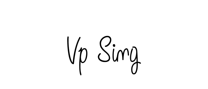 Create a beautiful signature design for name Vp Sing. With this signature (Angelique-Rose-font-FFP) fonts, you can make a handwritten signature for free. Vp Sing signature style 5 images and pictures png