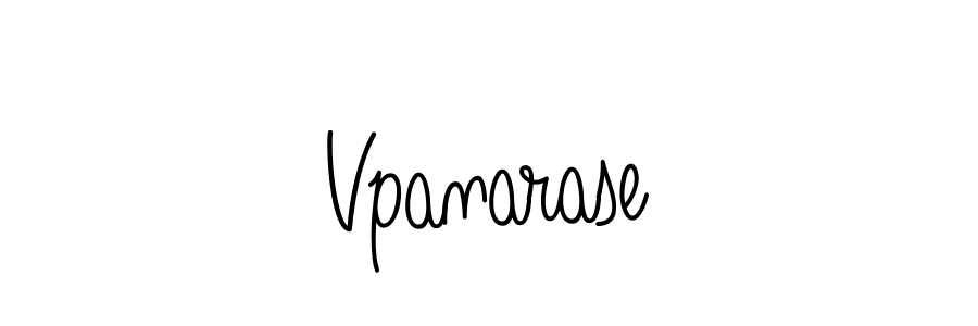 Vpanarase stylish signature style. Best Handwritten Sign (Angelique-Rose-font-FFP) for my name. Handwritten Signature Collection Ideas for my name Vpanarase. Vpanarase signature style 5 images and pictures png