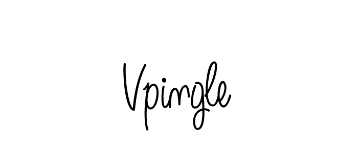 You should practise on your own different ways (Angelique-Rose-font-FFP) to write your name (Vpingle) in signature. don't let someone else do it for you. Vpingle signature style 5 images and pictures png