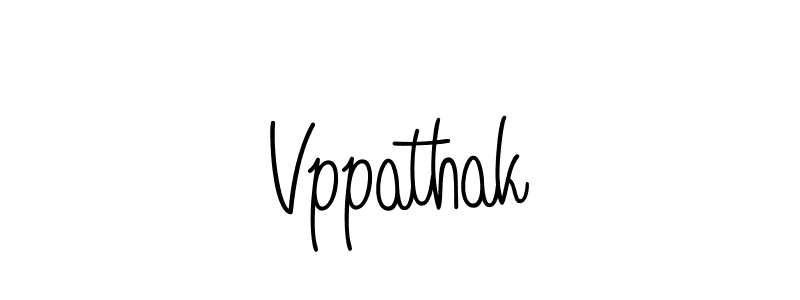 How to make Vppathak signature? Angelique-Rose-font-FFP is a professional autograph style. Create handwritten signature for Vppathak name. Vppathak signature style 5 images and pictures png