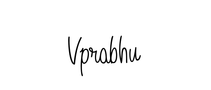if you are searching for the best signature style for your name Vprabhu. so please give up your signature search. here we have designed multiple signature styles  using Angelique-Rose-font-FFP. Vprabhu signature style 5 images and pictures png