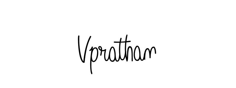 Use a signature maker to create a handwritten signature online. With this signature software, you can design (Angelique-Rose-font-FFP) your own signature for name Vprathan. Vprathan signature style 5 images and pictures png