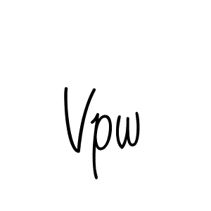 Make a beautiful signature design for name Vpw. Use this online signature maker to create a handwritten signature for free. Vpw signature style 5 images and pictures png