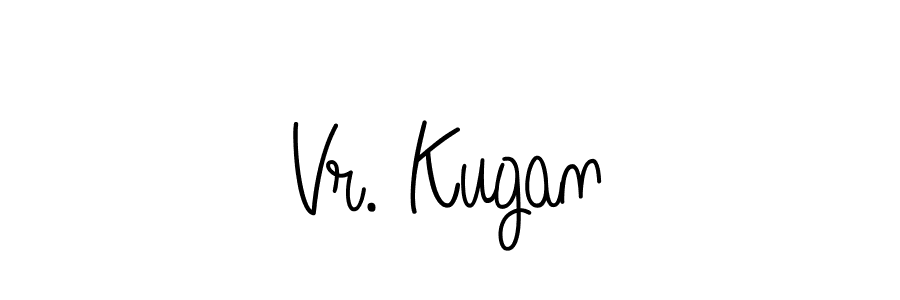 How to Draw Vr. Kugan signature style? Angelique-Rose-font-FFP is a latest design signature styles for name Vr. Kugan. Vr. Kugan signature style 5 images and pictures png