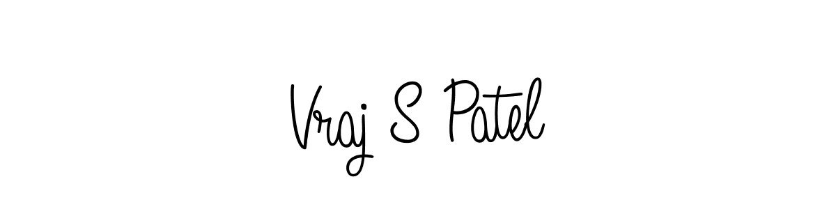 Make a beautiful signature design for name Vraj S Patel. Use this online signature maker to create a handwritten signature for free. Vraj S Patel signature style 5 images and pictures png