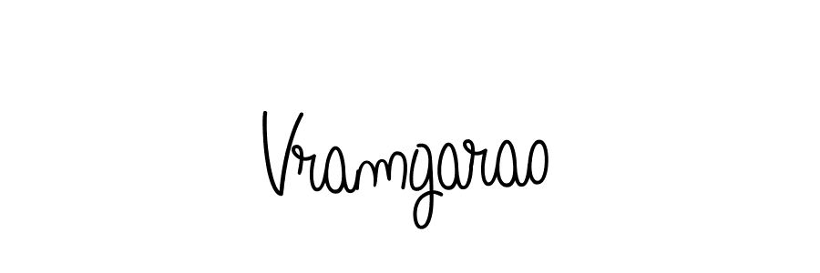 Make a beautiful signature design for name Vramgarao. Use this online signature maker to create a handwritten signature for free. Vramgarao signature style 5 images and pictures png