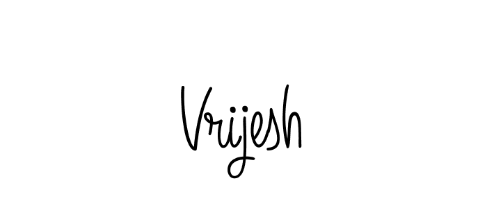 Angelique-Rose-font-FFP is a professional signature style that is perfect for those who want to add a touch of class to their signature. It is also a great choice for those who want to make their signature more unique. Get Vrijesh name to fancy signature for free. Vrijesh signature style 5 images and pictures png