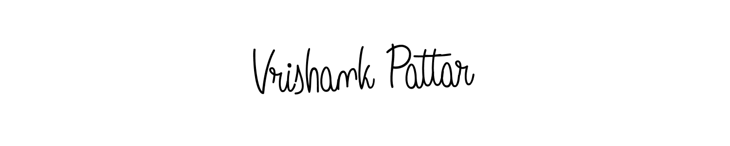 Design your own signature with our free online signature maker. With this signature software, you can create a handwritten (Angelique-Rose-font-FFP) signature for name Vrishank Pattar. Vrishank Pattar signature style 5 images and pictures png