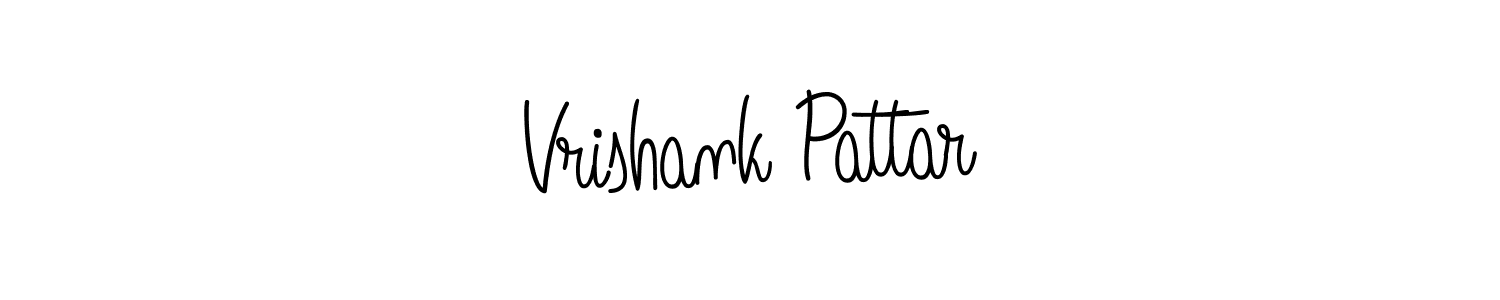 How to make Vrishank Pattar signature? Angelique-Rose-font-FFP is a professional autograph style. Create handwritten signature for Vrishank Pattar name. Vrishank Pattar signature style 5 images and pictures png