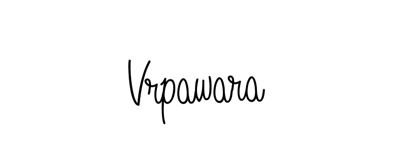 The best way (Angelique-Rose-font-FFP) to make a short signature is to pick only two or three words in your name. The name Vrpawara include a total of six letters. For converting this name. Vrpawara signature style 5 images and pictures png