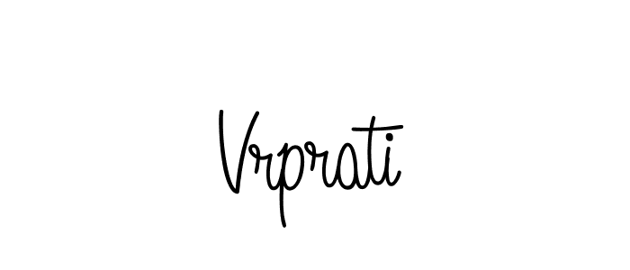 Also we have Vrprati name is the best signature style. Create professional handwritten signature collection using Angelique-Rose-font-FFP autograph style. Vrprati signature style 5 images and pictures png