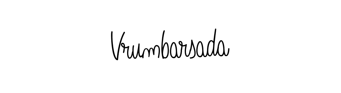 It looks lik you need a new signature style for name Vrumbarsada. Design unique handwritten (Angelique-Rose-font-FFP) signature with our free signature maker in just a few clicks. Vrumbarsada signature style 5 images and pictures png