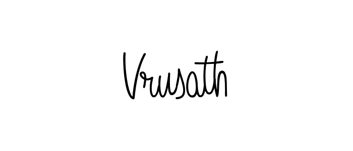 The best way (Angelique-Rose-font-FFP) to make a short signature is to pick only two or three words in your name. The name Vrusath include a total of six letters. For converting this name. Vrusath signature style 5 images and pictures png