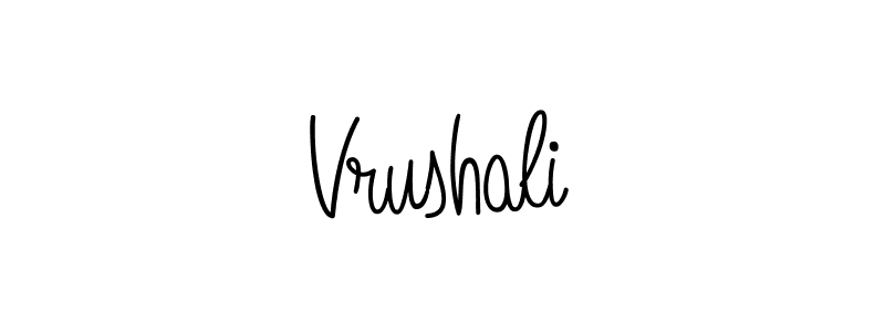 It looks lik you need a new signature style for name Vrushali. Design unique handwritten (Angelique-Rose-font-FFP) signature with our free signature maker in just a few clicks. Vrushali signature style 5 images and pictures png