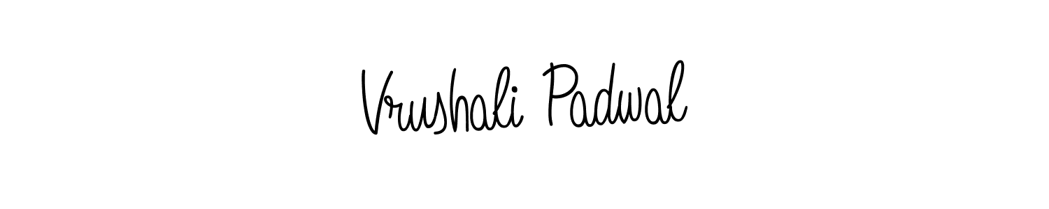 Similarly Angelique-Rose-font-FFP is the best handwritten signature design. Signature creator online .You can use it as an online autograph creator for name Vrushali Padwal. Vrushali Padwal signature style 5 images and pictures png
