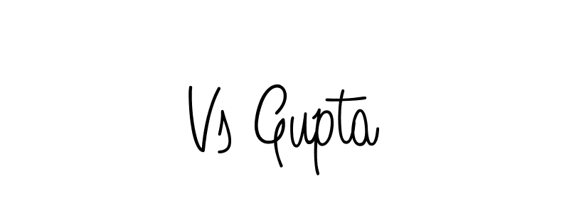 Also we have Vs Gupta name is the best signature style. Create professional handwritten signature collection using Angelique-Rose-font-FFP autograph style. Vs Gupta signature style 5 images and pictures png