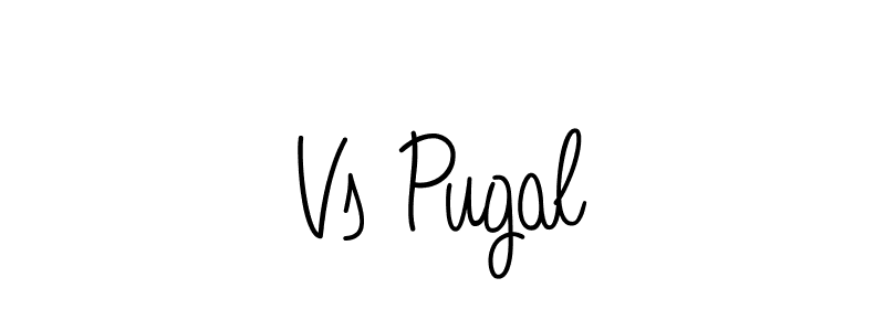 How to Draw Vs Pugal signature style? Angelique-Rose-font-FFP is a latest design signature styles for name Vs Pugal. Vs Pugal signature style 5 images and pictures png