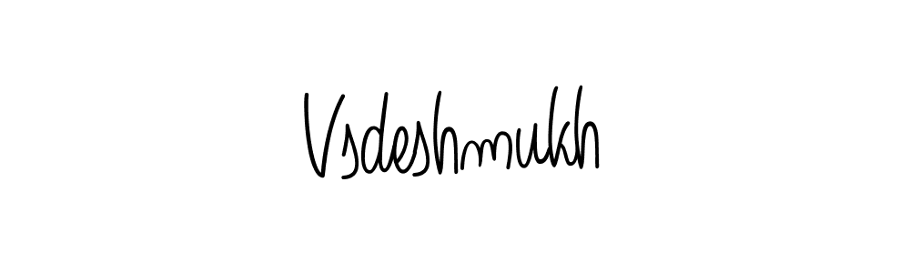 Once you've used our free online signature maker to create your best signature Angelique-Rose-font-FFP style, it's time to enjoy all of the benefits that Vsdeshmukh name signing documents. Vsdeshmukh signature style 5 images and pictures png